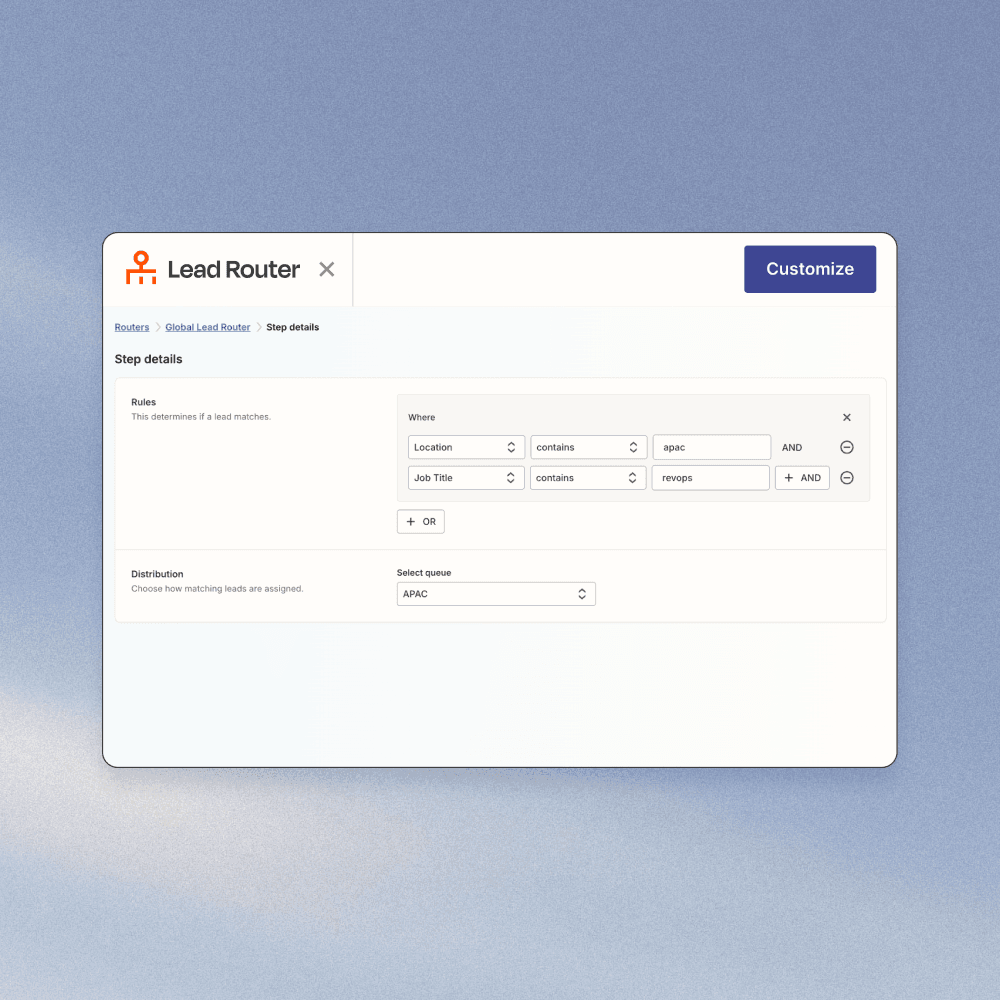 Zapier Lead Router